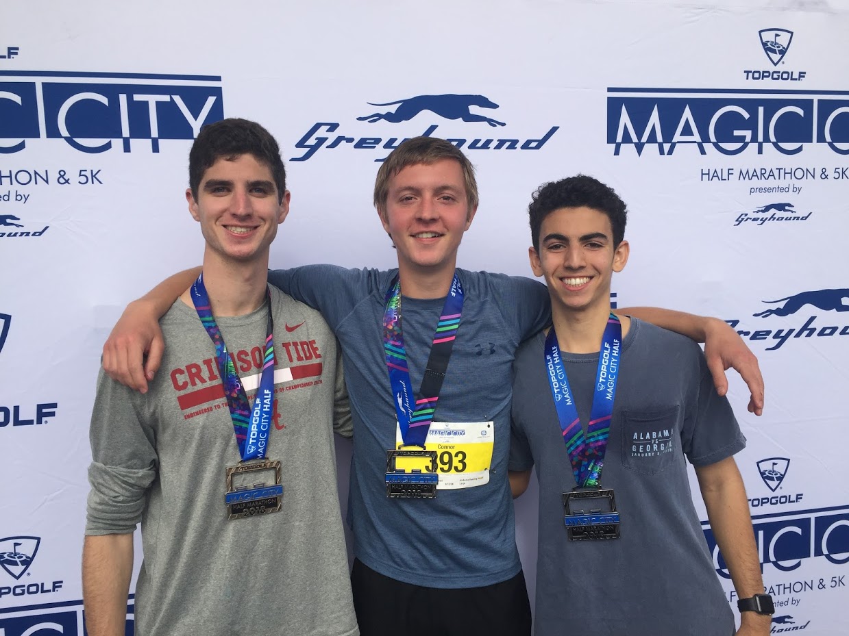 First half-marathon (November 2018)